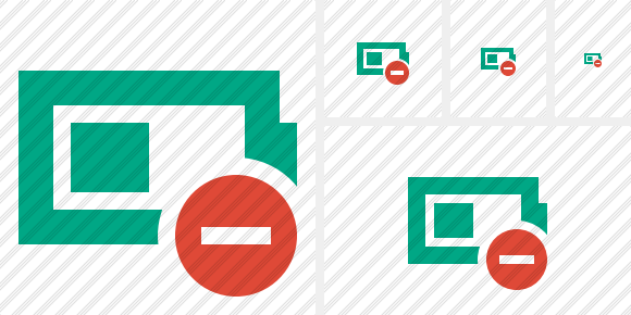 Battery Stop Symbol