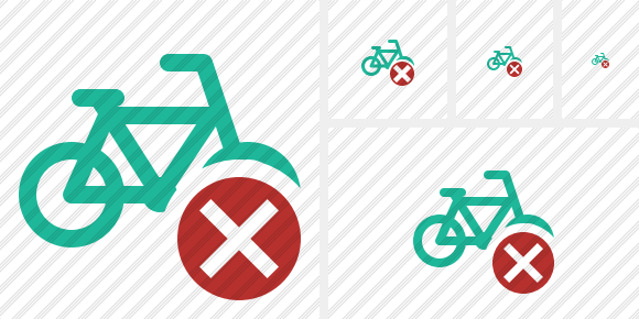 Bicycle Cancel Symbol