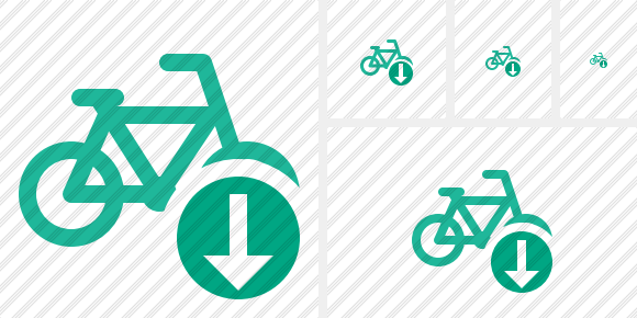 Bicycle Download Symbol