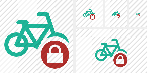 Bicycle Lock Icon