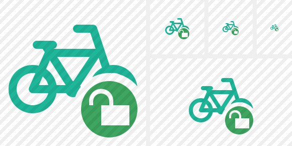 Bicycle Unlock Symbol