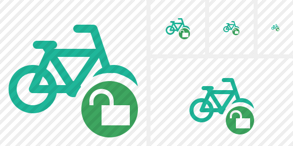 Bicycle Unlock Icon