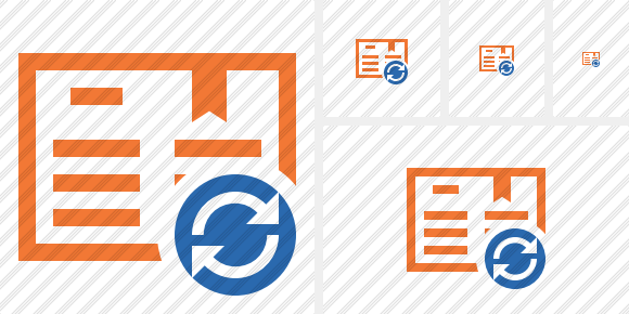 Book Refresh Icon Book Refresh Icon
