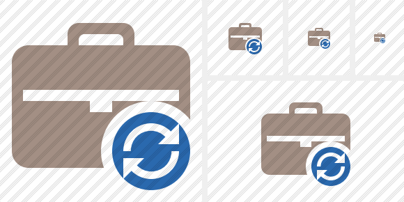 Briefcase Refresh Icon