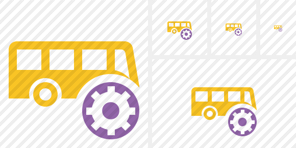 Bus Settings Symbol Bus Settings Symbol