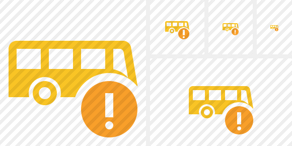 Bus Warning Symbol Bus Warning Symbol