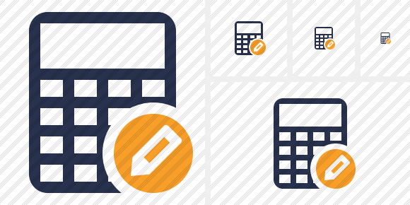 Calculator Edit Icon Calculator Edit Icon