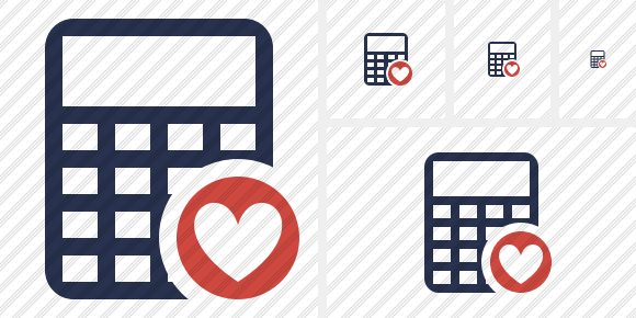 Calculator Favorites Icon Calculator Favorites Icon