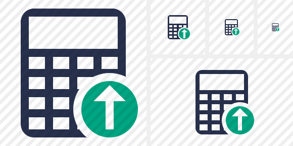 Calculator Upload Icon Calculator Upload Icon