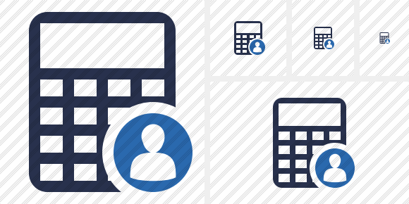 Calculator User Icon Calculator User Icon