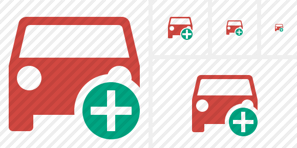 Car 2 Add Icon Car 2 Add Icon