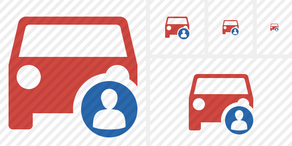 Car 2 User Icon Car 2 User Icon