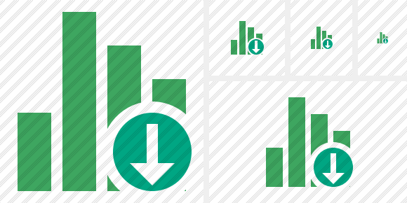 Chart Download Icon Chart Download Icon