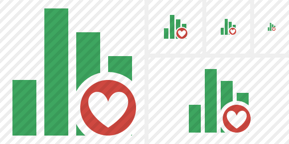 Chart Favorites Icon Chart Favorites Icon