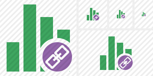 Chart Link Icon Chart Link Icon