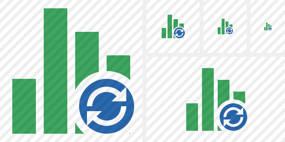 Icône Chart Refresh