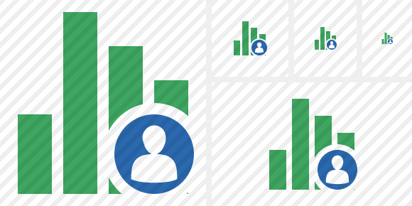 Chart User Icon Chart User Icon