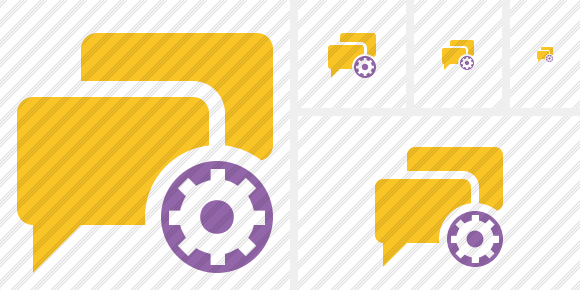 Chat Settings Icon Chat Settings Icon