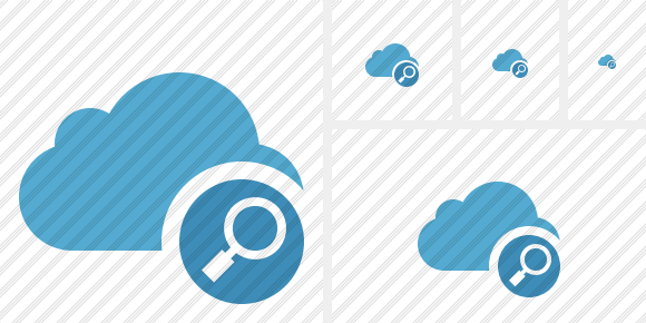 Icona Cloud Blue Cerca Icona Cloud Blue Cerca