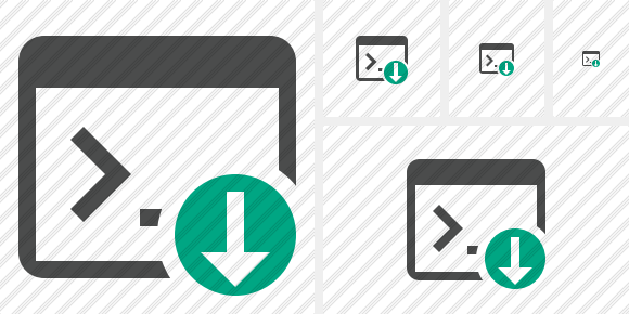 Command Prompt Download Symbol