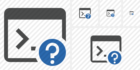 Icône Command Prompt Help