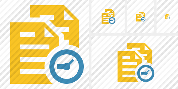 Copy 2 Clock Icon Copy 2 Clock Icon