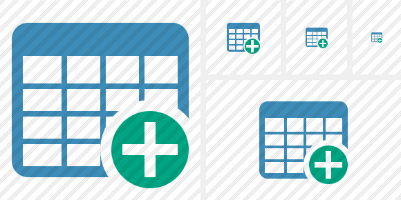 Database Table Add Symbol