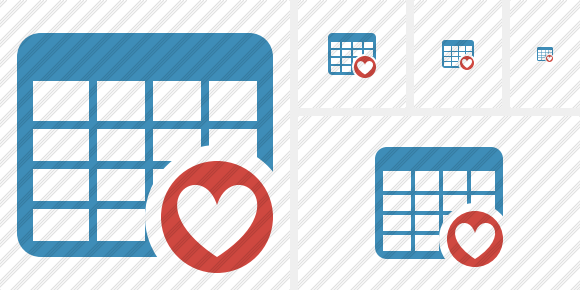 Database Table Favorites Symbol