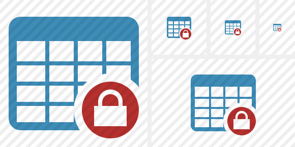 Icono Database Table Lock