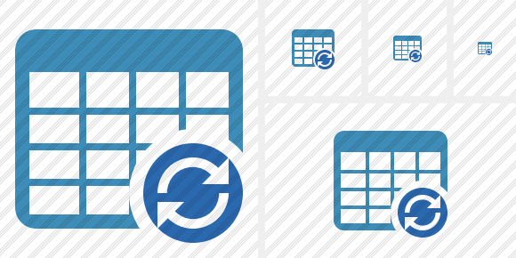 Database Table Refresh Icon