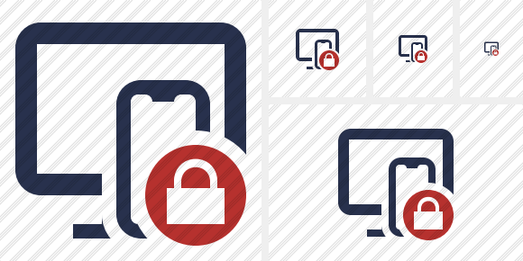 Devices Lock Icon Devices Lock Icon