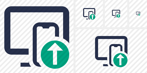 Devices Upload Icon Devices Upload Icon