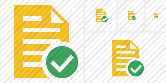 Document 2 Ok Icon Document 2 Ok Icon