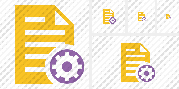 Document 2 Settings Icon Document 2 Settings Icon