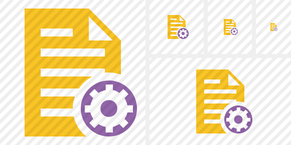 Document 2 Settings Symbol