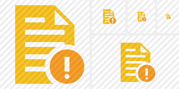 Document 2 Warning Icon Document 2 Warning Icon