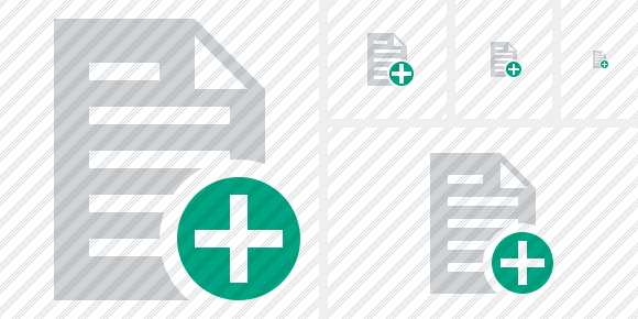 Document Add Icon Document Add Icon