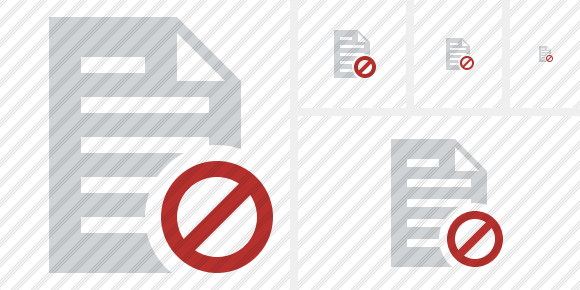 Document Block Icon Document Block Icon