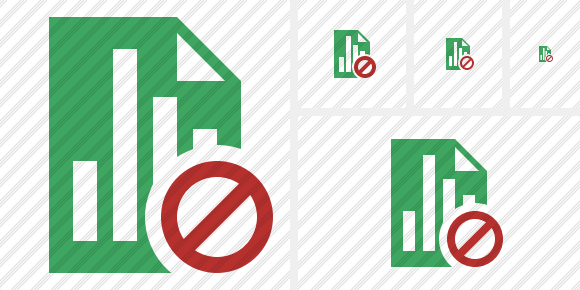 Document Chart Block Icon Document Chart Block Icon