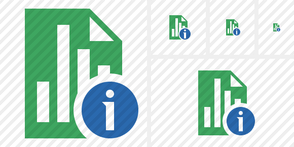 Document Chart Information Icon Document Chart Information Icon