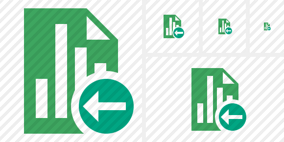 Document Chart Previous Icon Document Chart Previous Icon