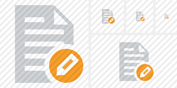Document Edit Icon Document Edit Icon