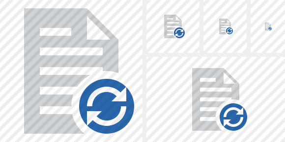 Document Refresh Symbol