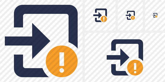 Enter Warning Icon Enter Warning Icon