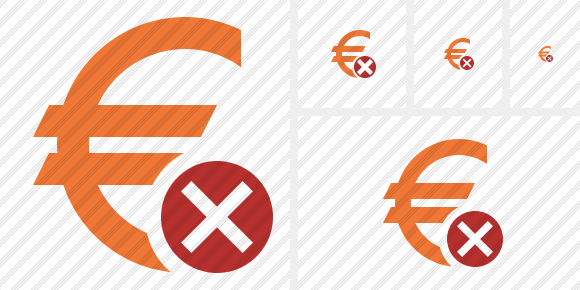 Euro Cancel Symbol
