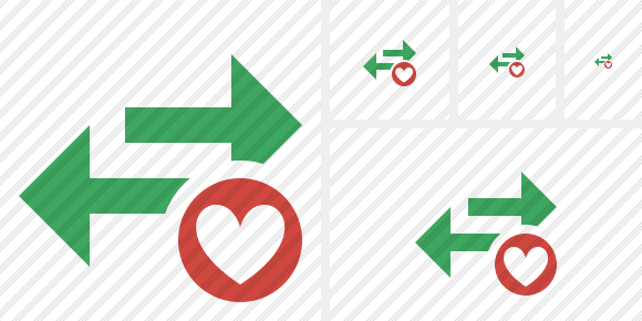 Exchange Horizontal Favorites Icon Exchange Horizontal Favorites Icon