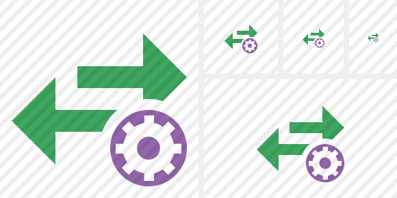 Icono Exchange Horizontal Settings