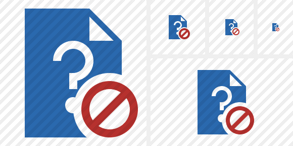 File Help Block Icon File Help Block Icon