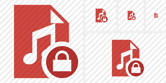 Icono File Music Lock