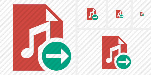 File Music Next Icon